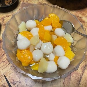 次の日も固くなりにくい！ヘルシー豆腐白玉